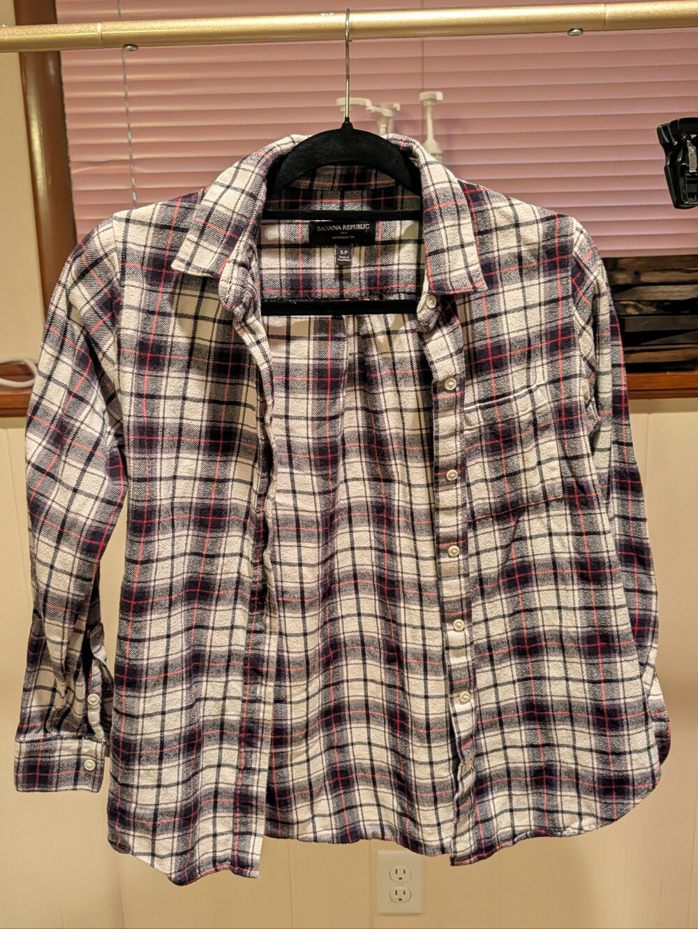 Banana Republic Boyfriend Fit flannel